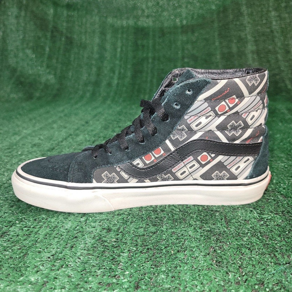 VANS Sk8-Hi Reissue x Nintendo Controller Men's size 7 / Women's size 8.5 - Picture 8 of 14
